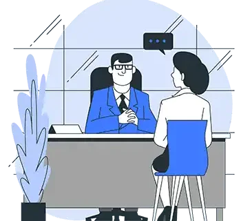 Job interview 350x320